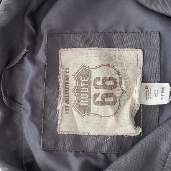 Route 66 Gray Jacket 14/16 - Picture 4 of 4